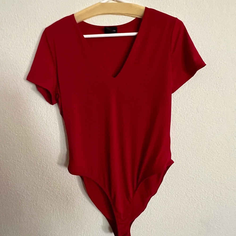 Free Press red bodysuit